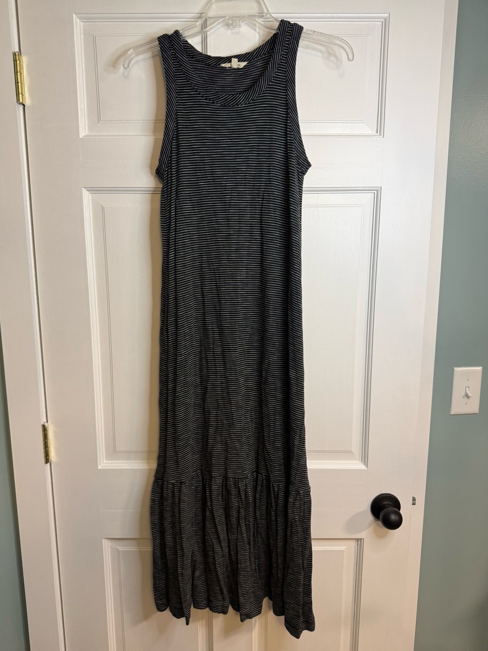 Madewell Striped Knit Tank Maxi Dress